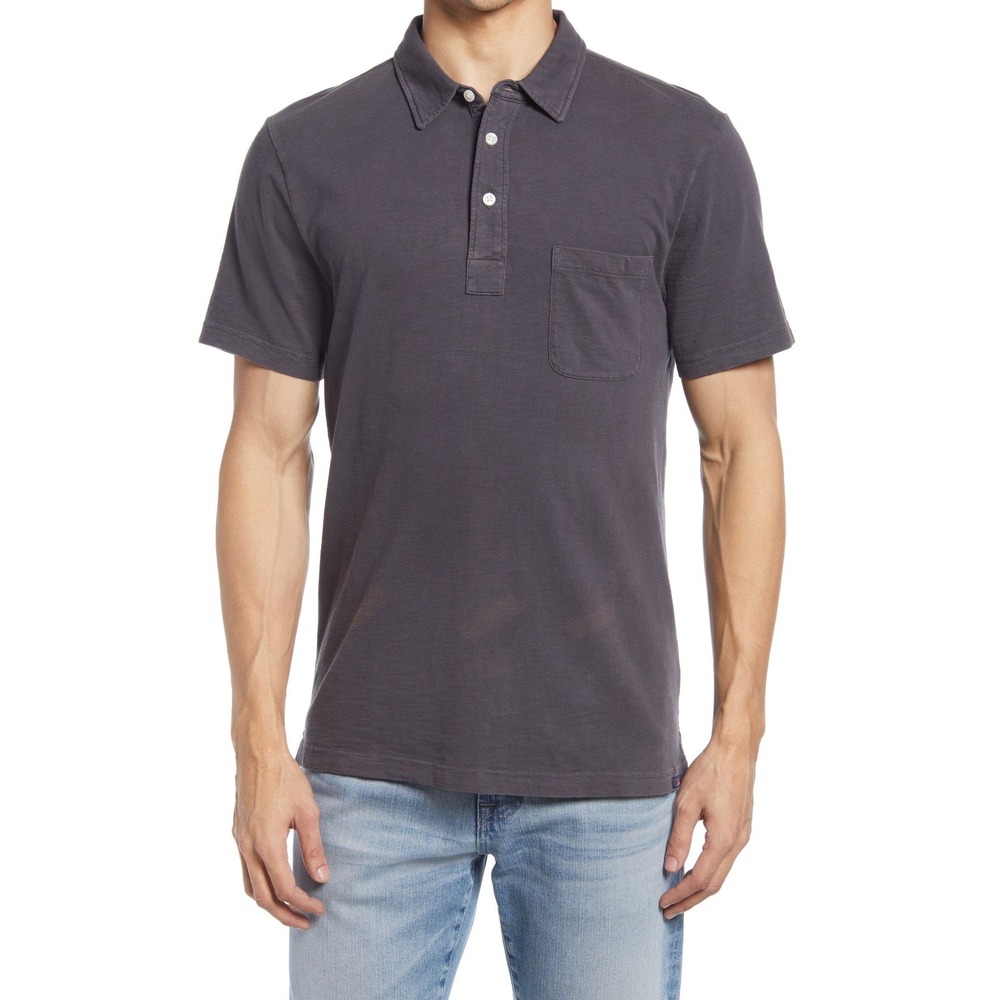 FAHERTY Sunwashed Organic Cotton Polo